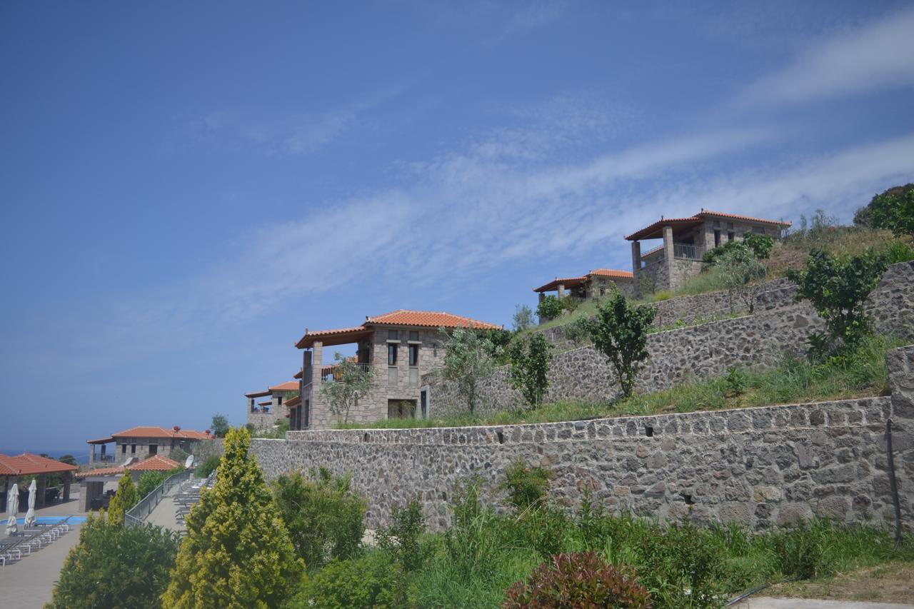 Villa Molivos Castle Mithimna Exterior foto